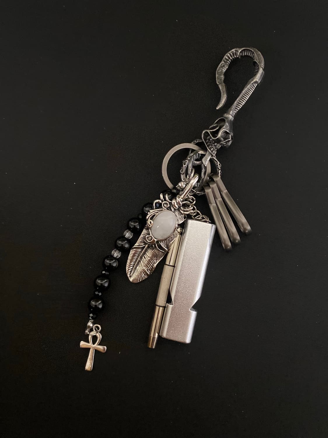 빈티지 휘슬 키링 상품이미지2