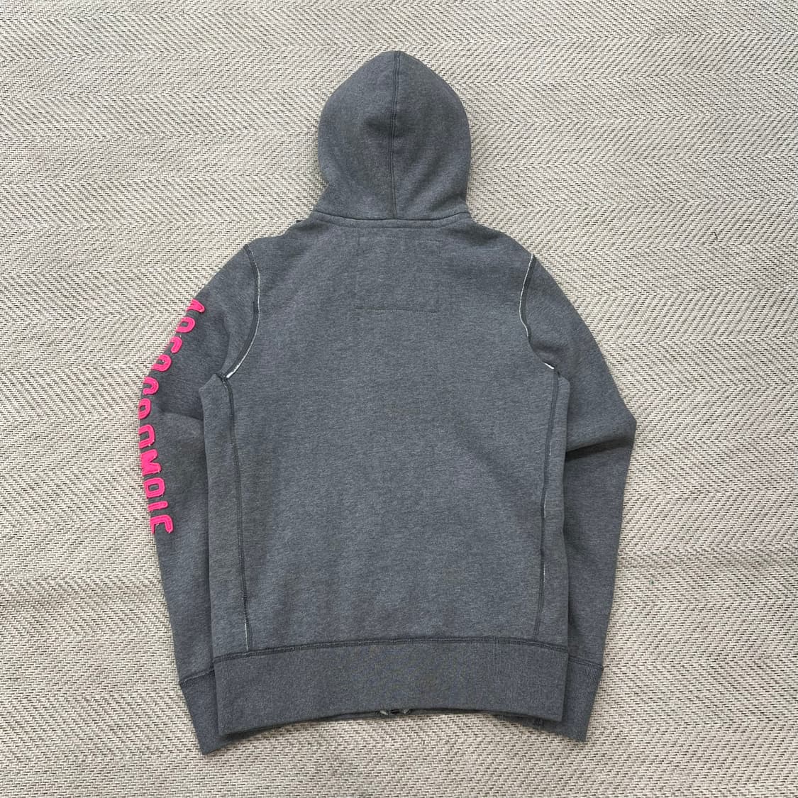 아베크롬비 로고자수 후드집업 r2955  상품이미지2