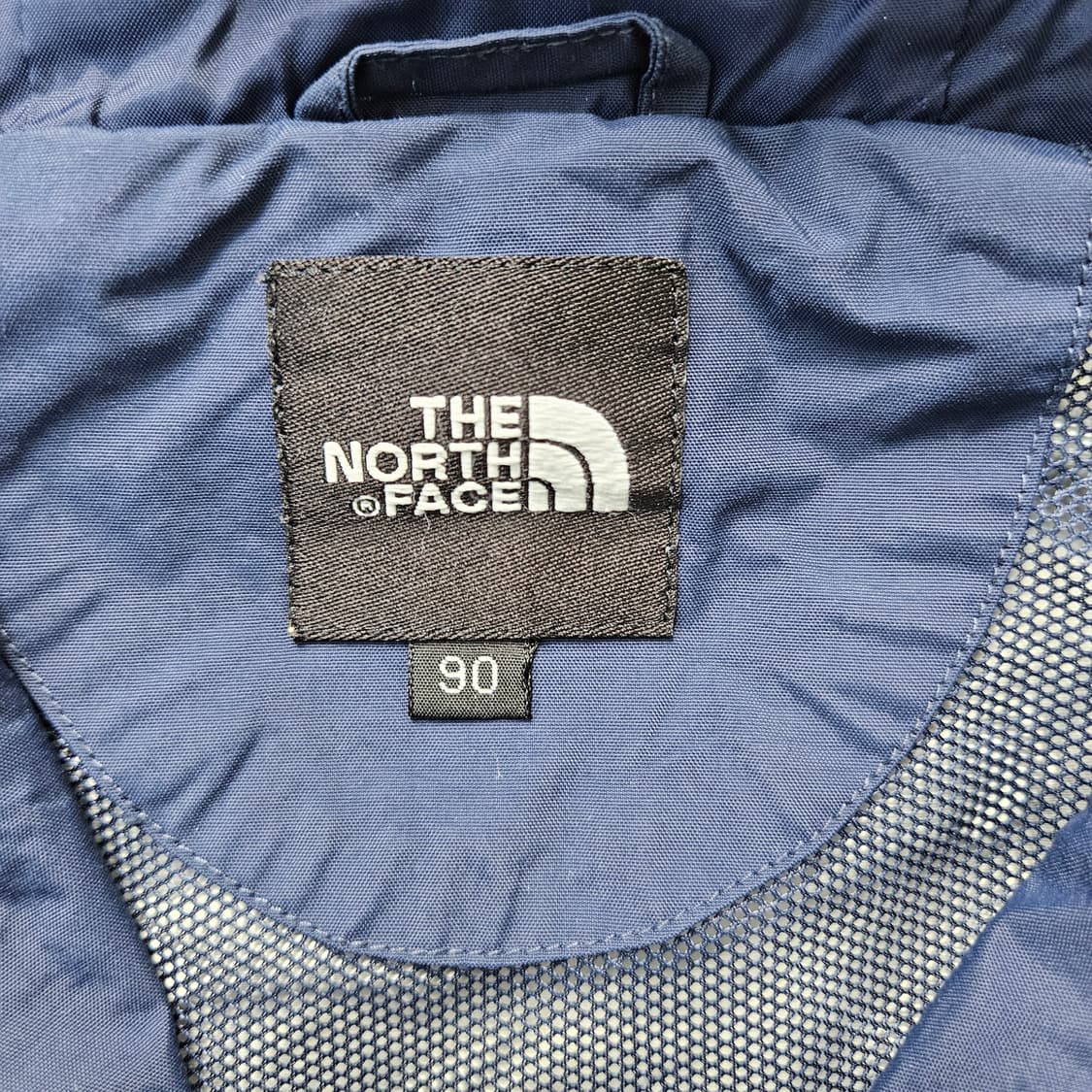 90 노스페이스 네이비 바람막이 0306Y 상품이미지3