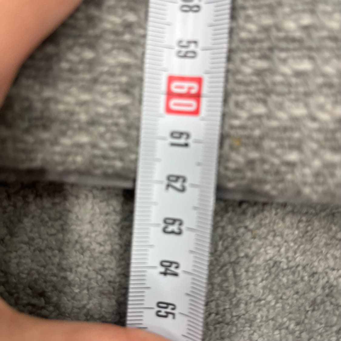 55 타임옴므 트위드 그레이 H라인 미디 스커트 상품이미지7