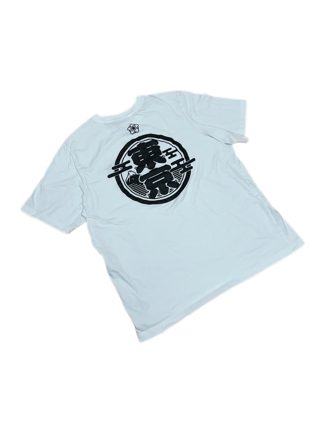 아디다스 화이트 에센셜 도쿄 티셔츠 상품이미지1