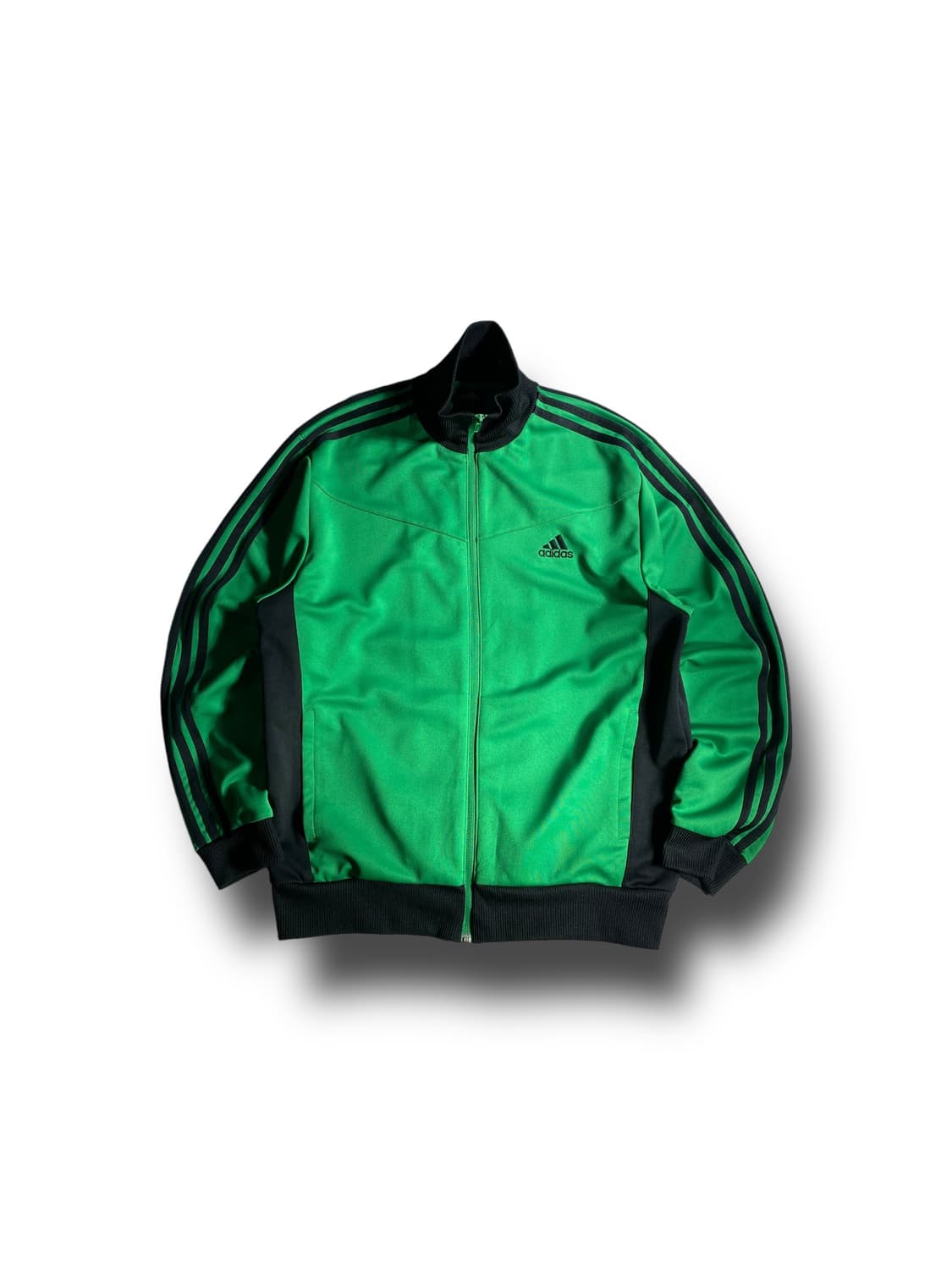 [105] Vintage ADIDAS 아디다스 그린 블랙 져지 상품이미지1