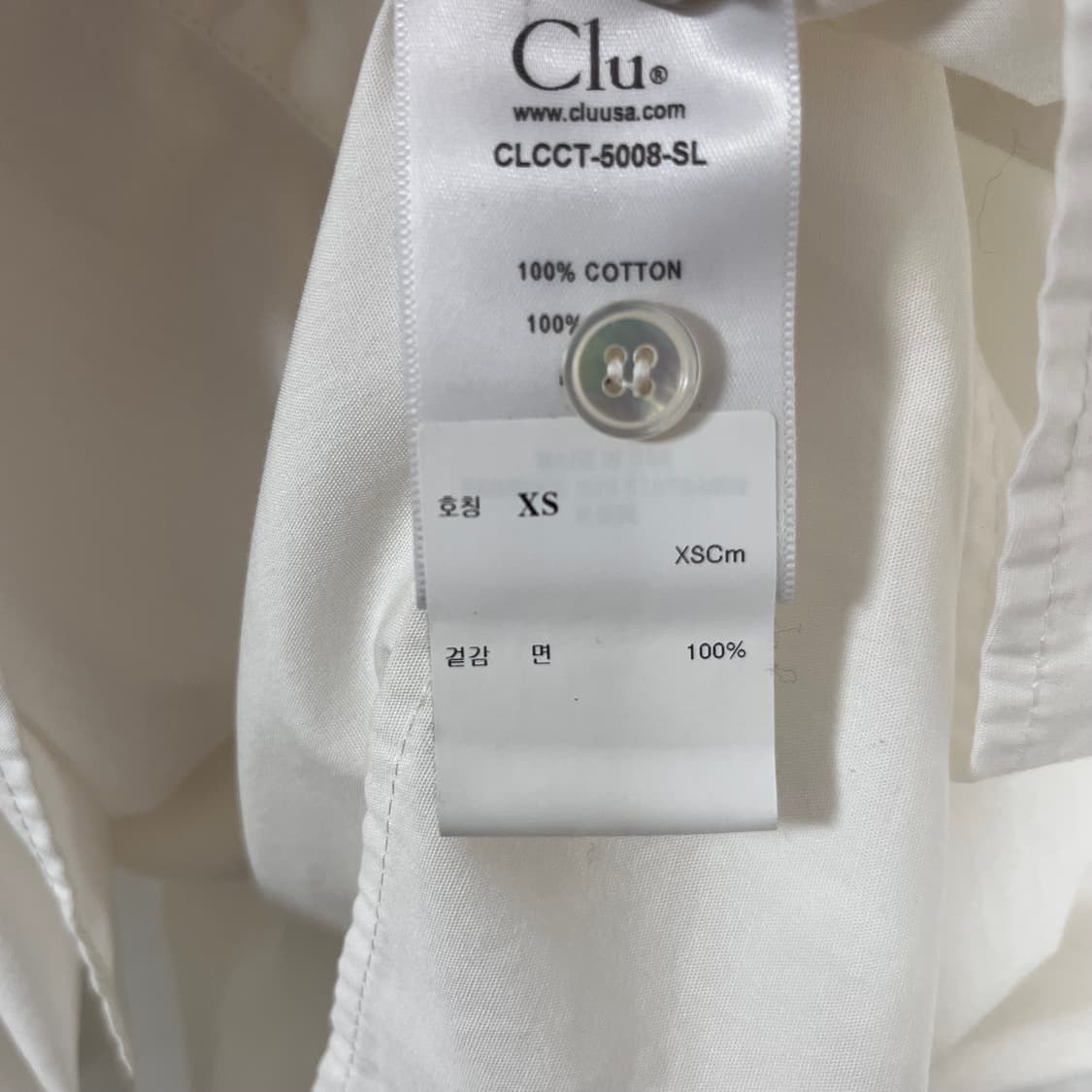 [한섬 수입 브랜드] 쿨루(CLU) 백 셔링 블라우스 상품이미지6
