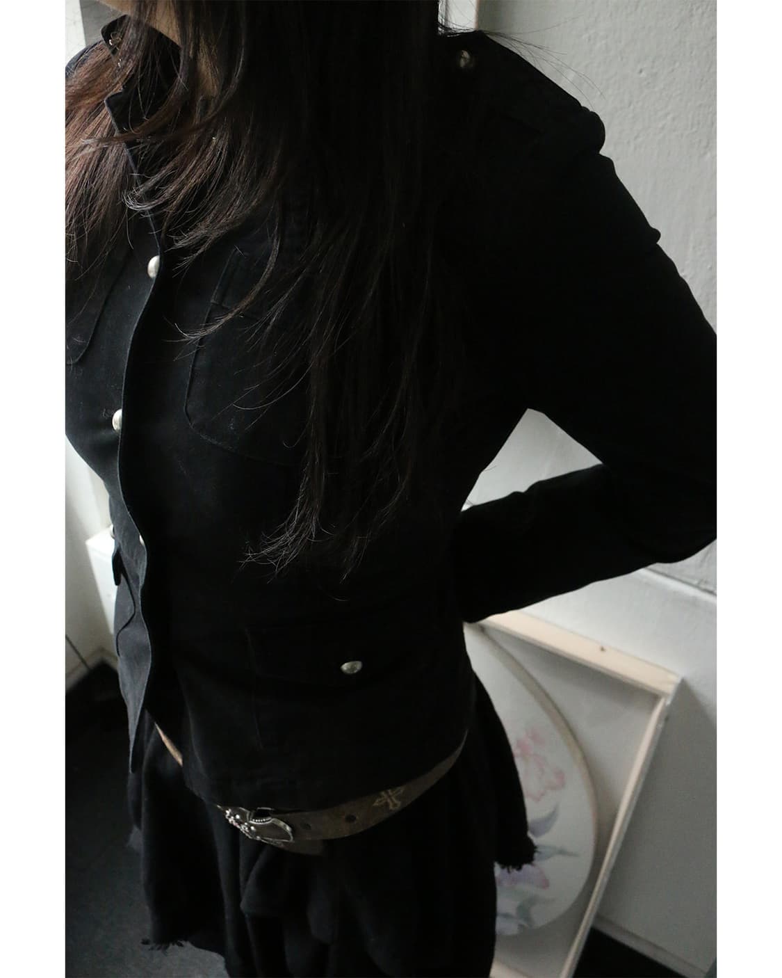 빈티지 밀리터리 자켓  상품이미지3