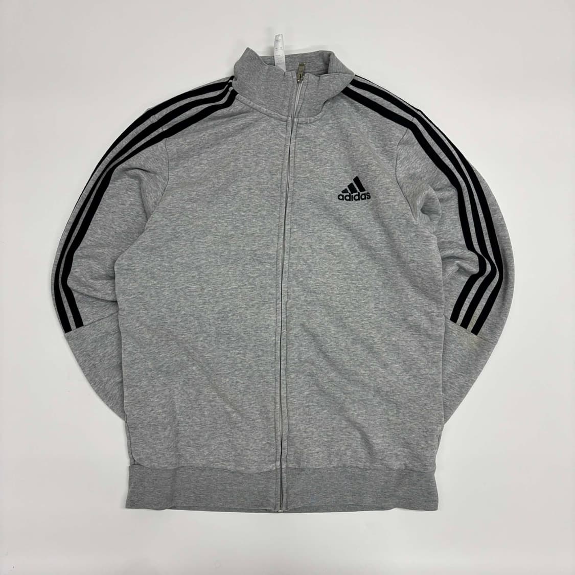 아디다스 핀터깔 그레이 스웻 대장급 코튼 트랙탑 희귀져지(L) 상품이미지2