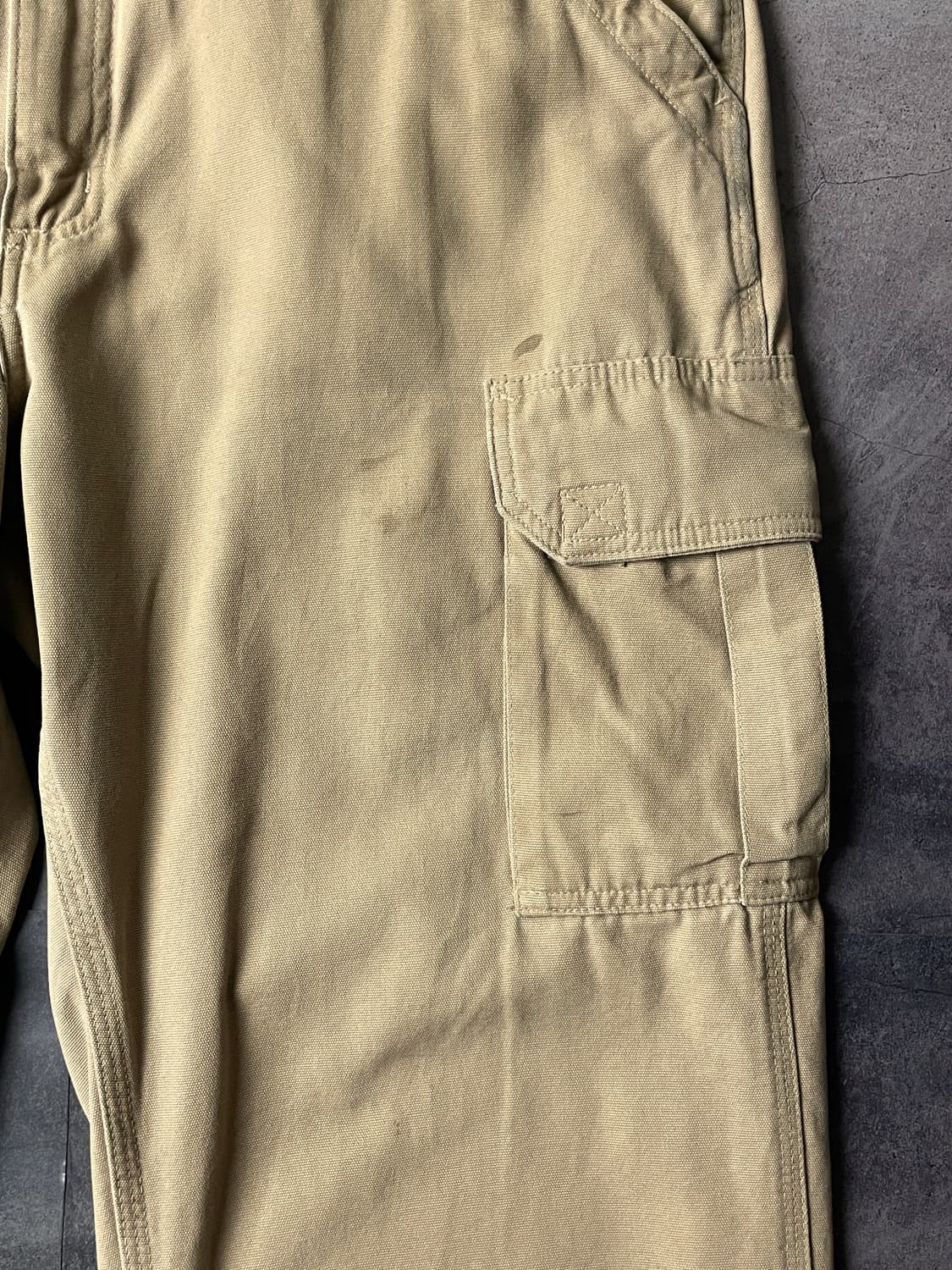 CARHARTT 칼하트 빈티지 베이지 카고 팬츠 상품이미지4