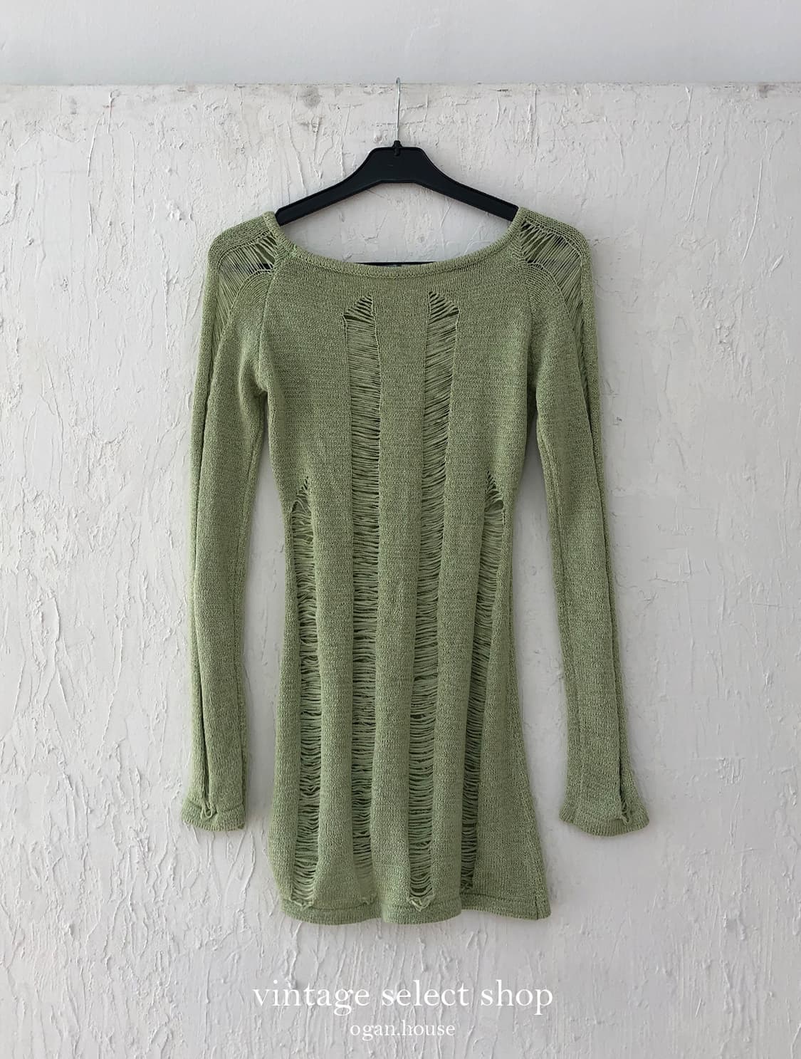 vintage destroyed knit top 상품이미지4