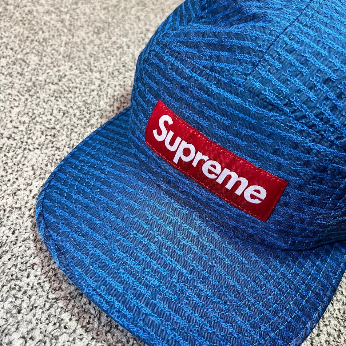 슈프림 워시드 시어서커 캠프캡 상품이미지2