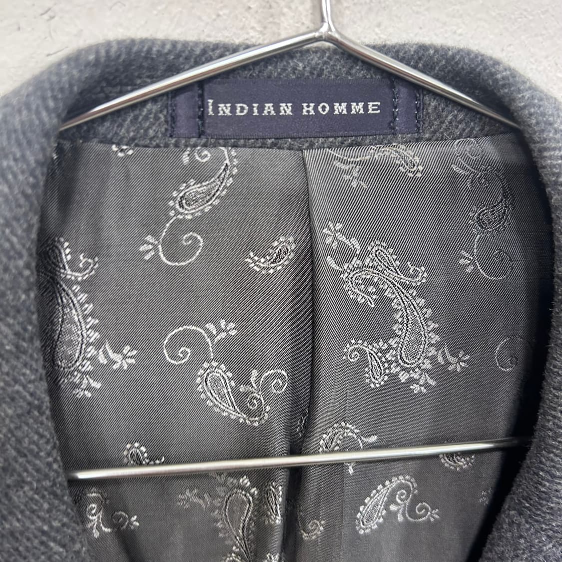 인디안옴므 앙고라블랜드 울 헤링본 블레이져 상품이미지3