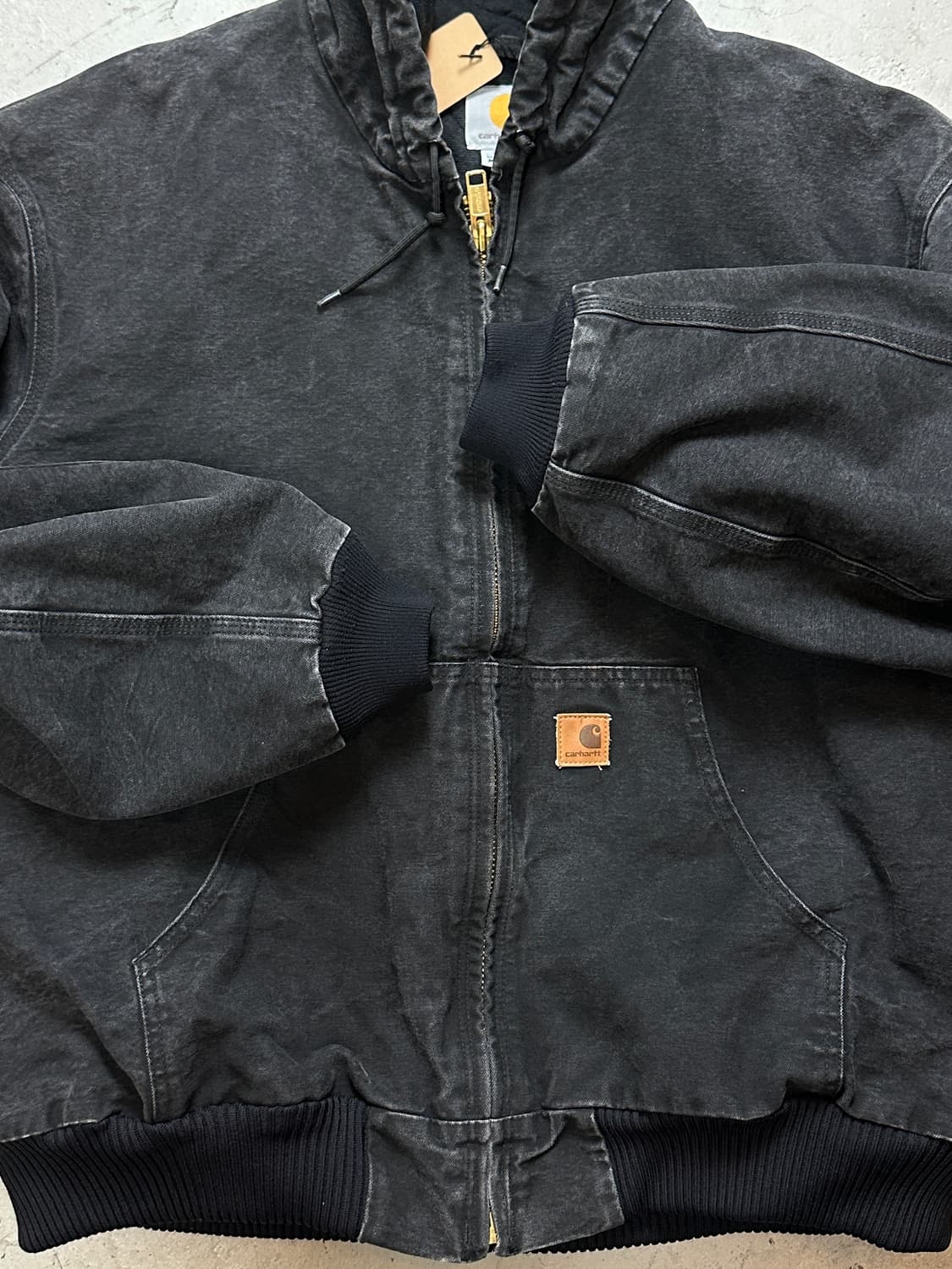 OG 칼하트 J130 액티브 자켓 칼하트 BLK 아이유 상품이미지8