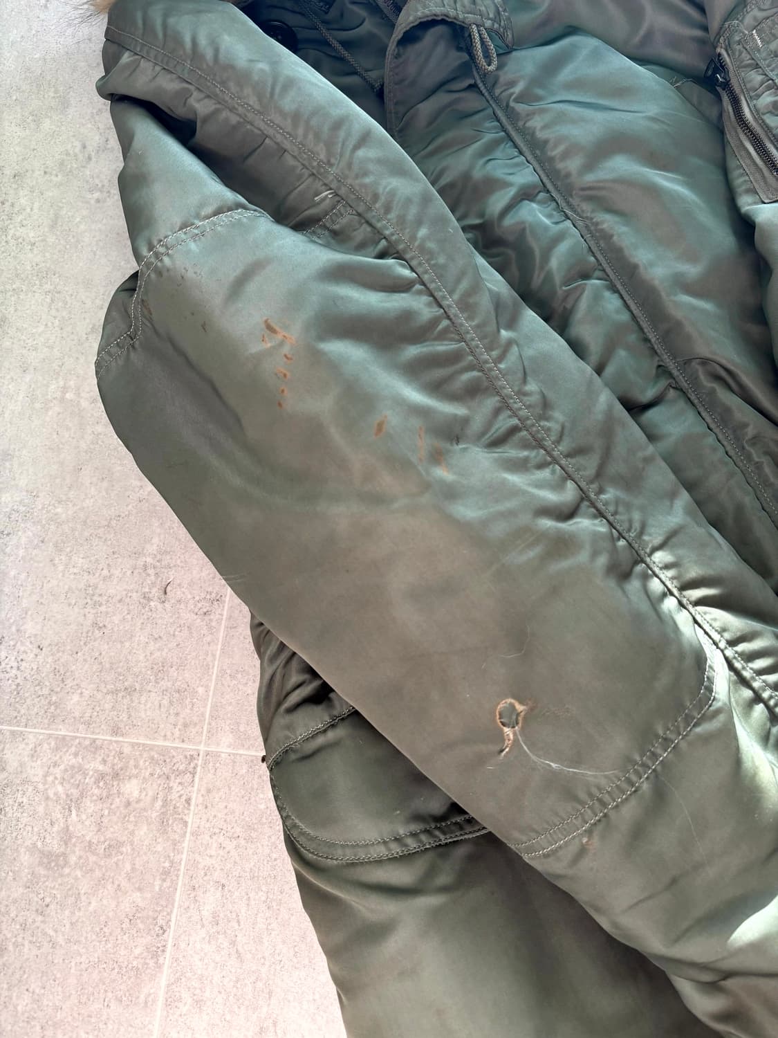 Early 60's 미 공군 N-3B 스노클 파카 M Skyline 상품이미지5