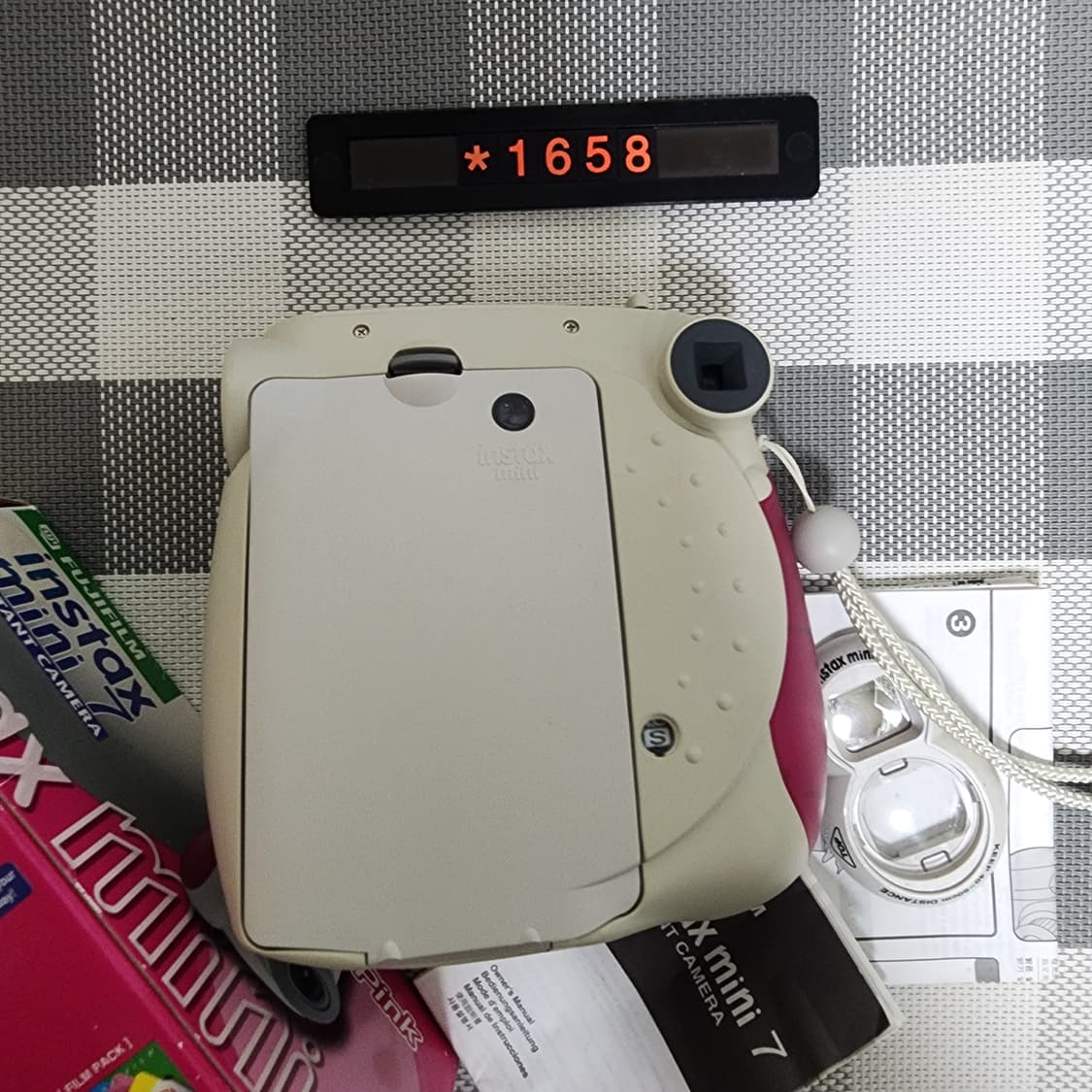 후지 인스탁스 미니 7 폴라로이드 카메라 박스품 상품이미지3