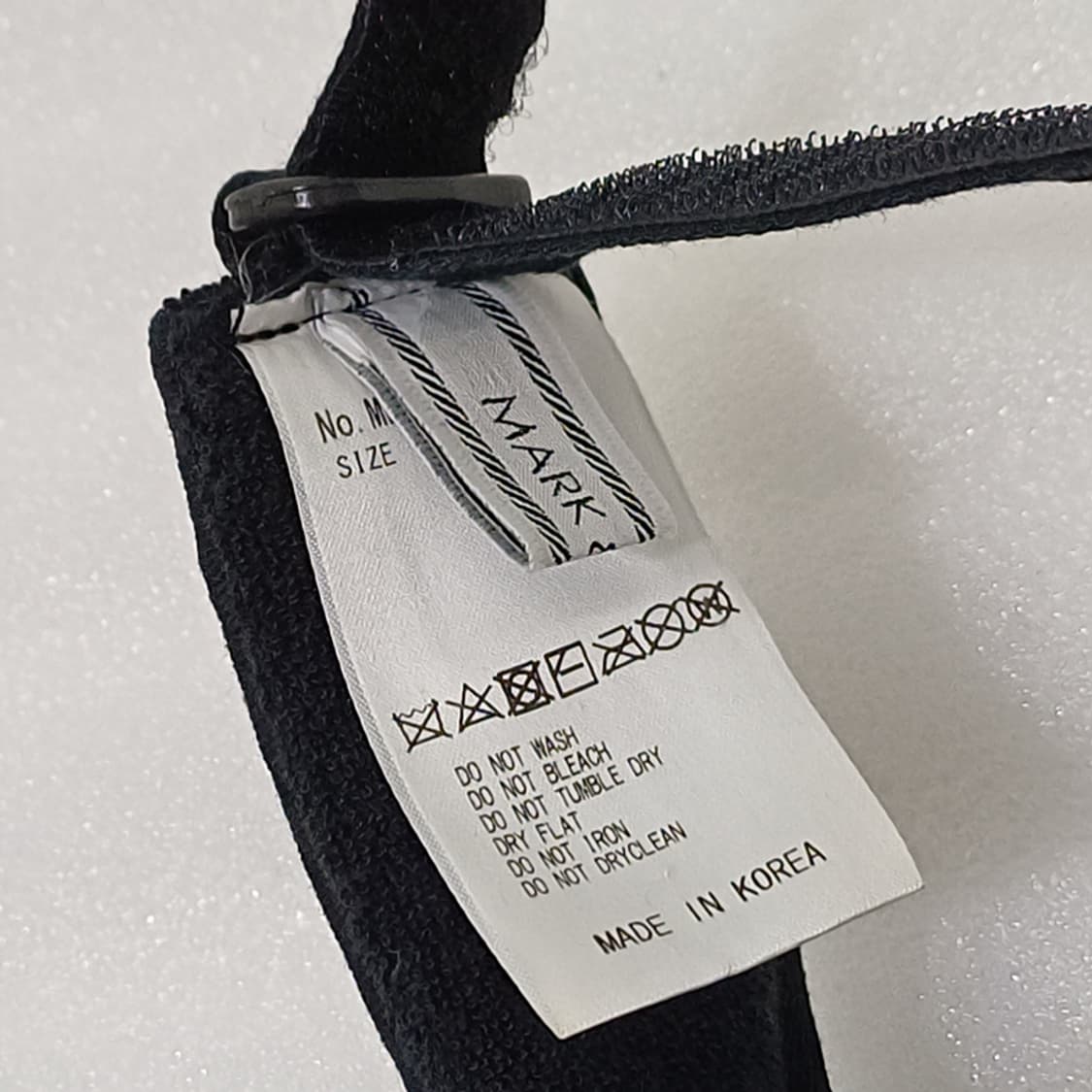 정품 마크앤로나 골프 썬캡 사이드 햇빛가리개 블랙 모자 사랑봉봉 상품이미지6