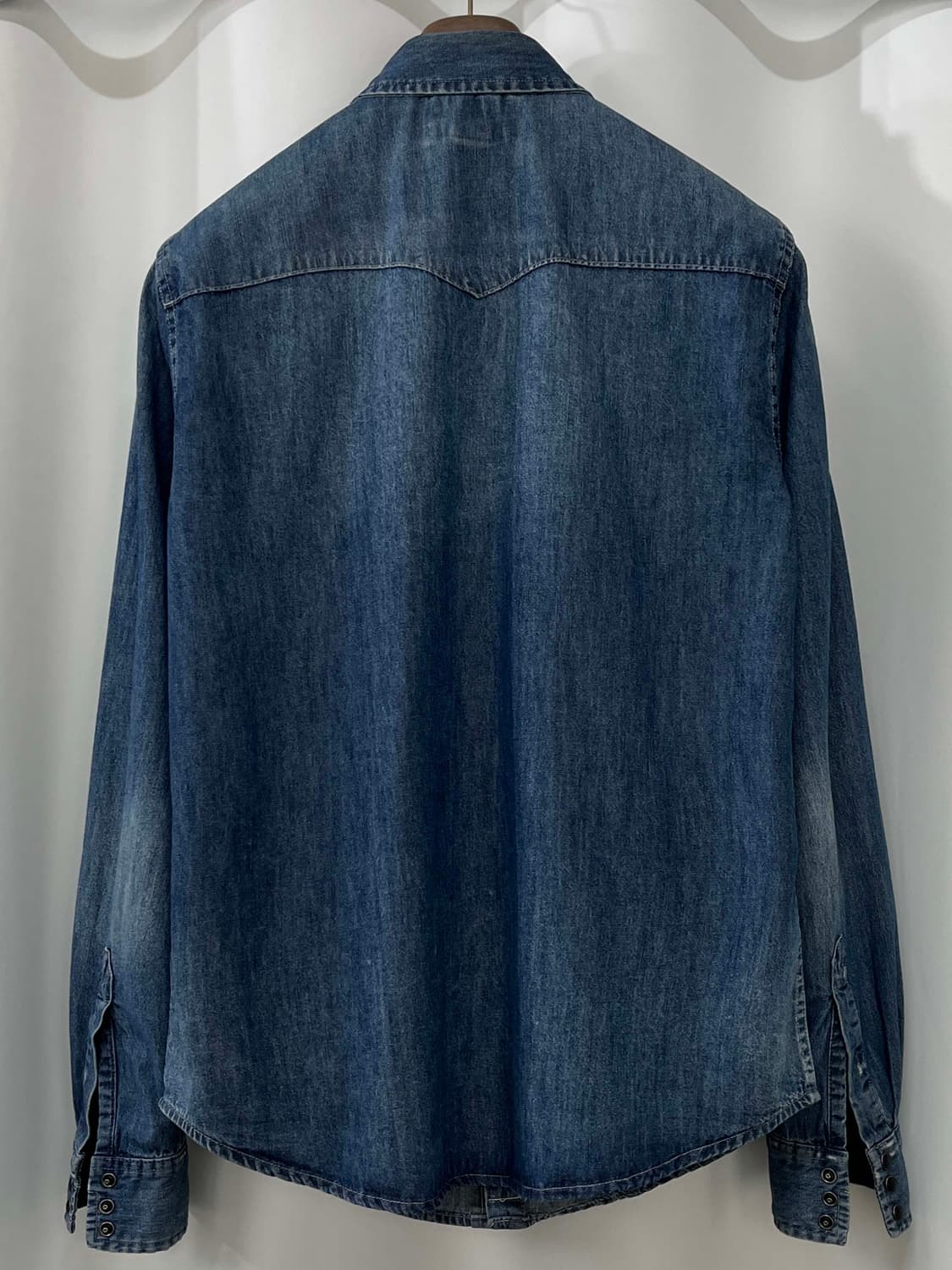 폴로 랄프로렌 콘초 사우스웨스턴 워시드 데님 웨스턴 셔츠 상품이미지2