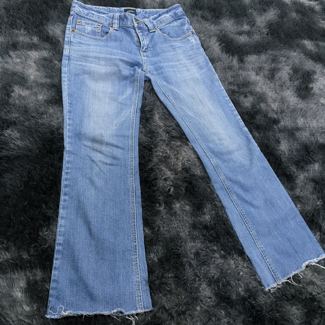 투티/0137 본더치 컷팅 연청 데님 부츠컷 바지 상품이미지2