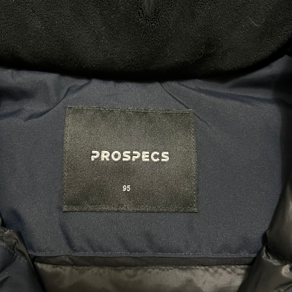 프로스펙스 덕다운 로고 후드 패딩 점퍼 [네이비] M/95 상품이미지5