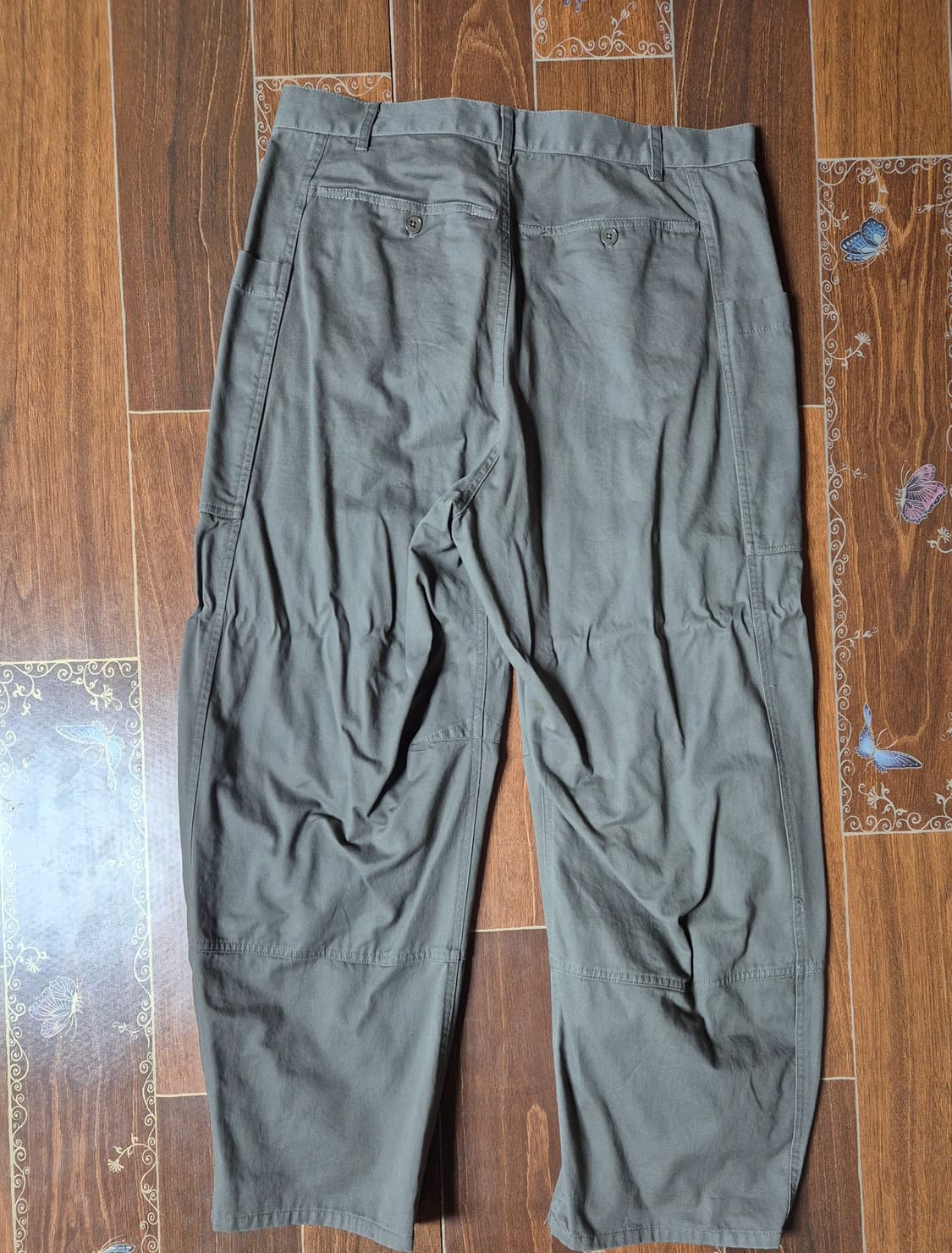 [M]밀로아카이브 더블 라운드 팬츠 카키브라운 상품이미지2