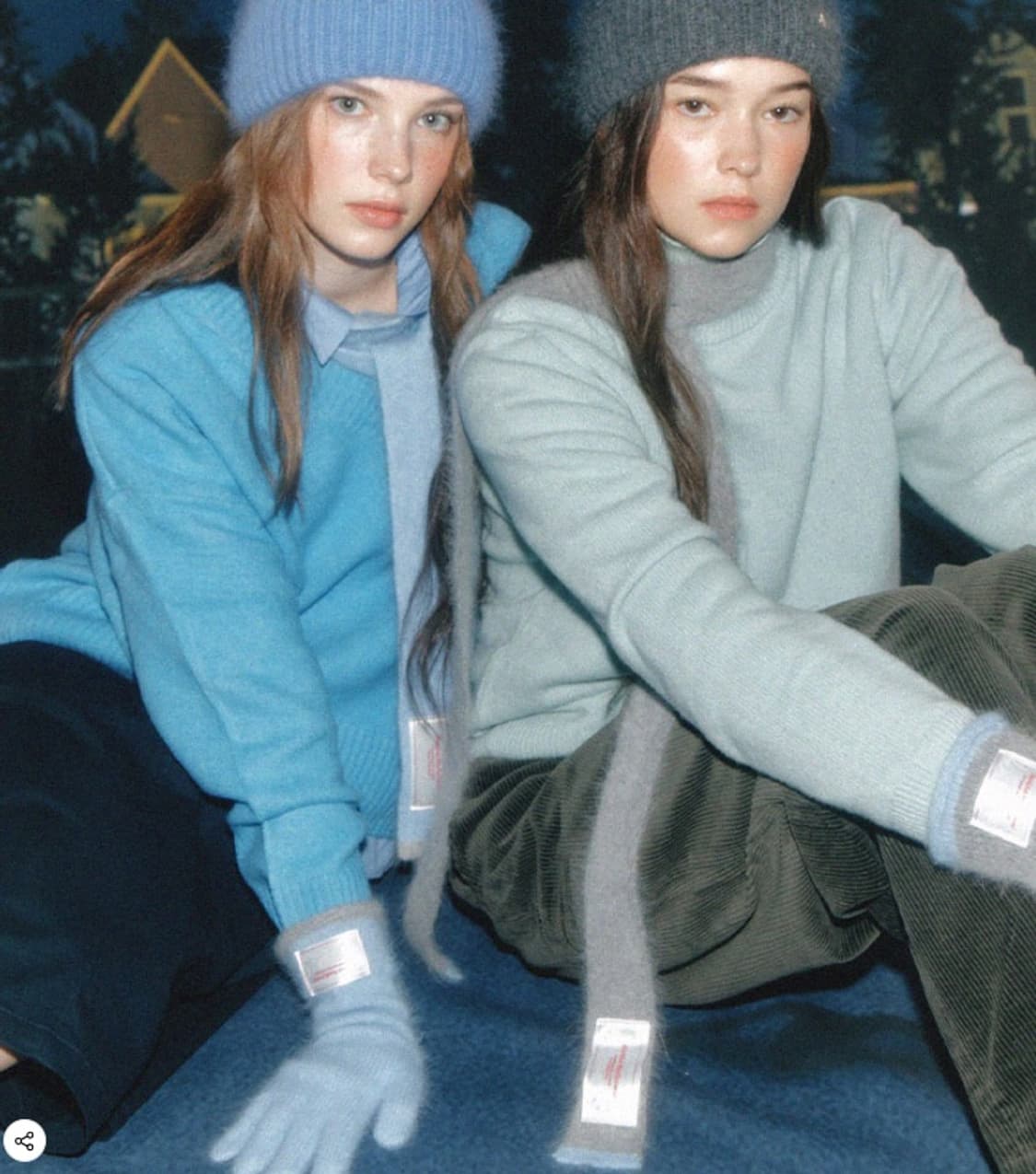 락피쉬 웨더웨어 앙고라 목도리 새상품 판매 상품이미지7