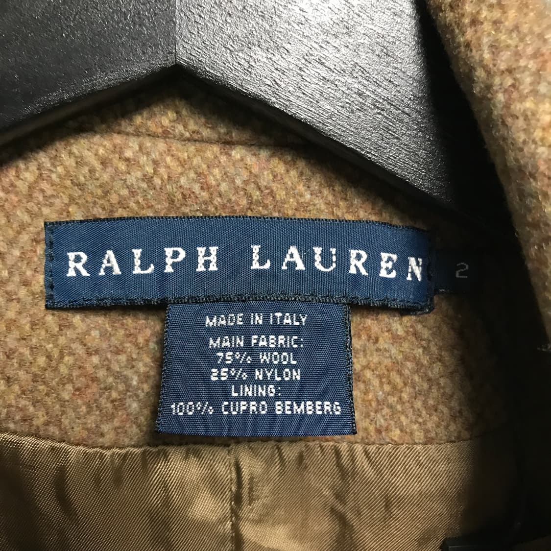 폴로 랄프로렌 롱 코트 베이지 2(W) 상품이미지5
