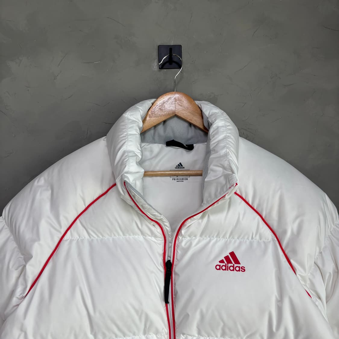 아디다스 화이트 덕다운 패딩 상품이미지2