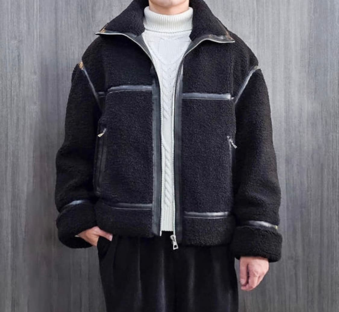 송지오 무스탕 B1 스타일 판매  상품이미지3