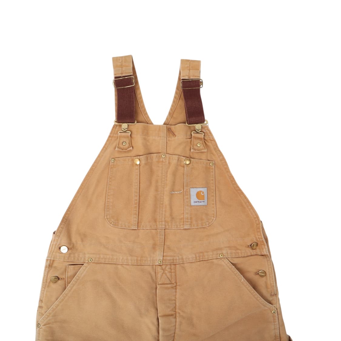 칼하트 90s 캔버스 퀄팅 더블니 오버롤 상품이미지3