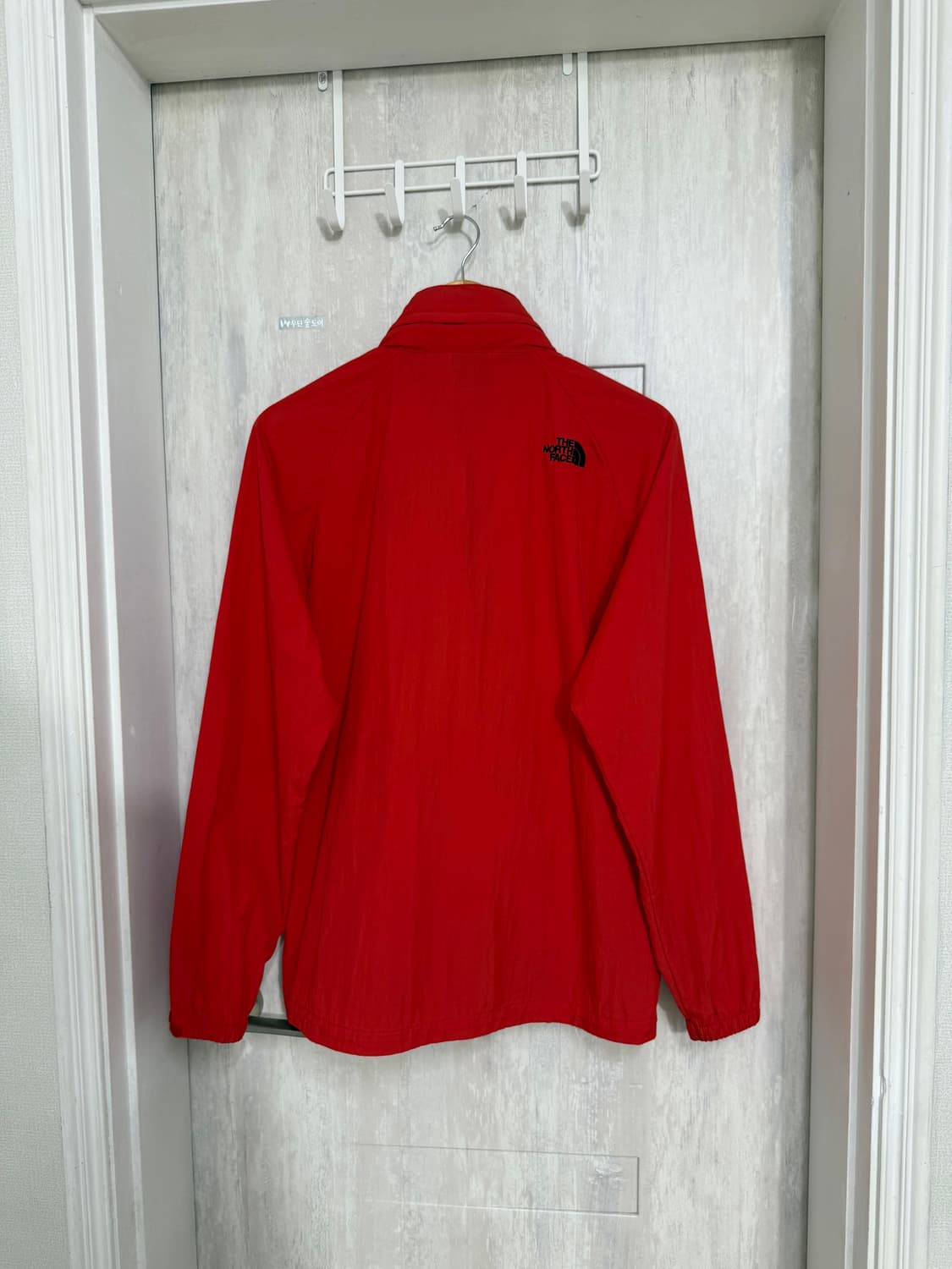 남성 95 M / 노스페이스 경량 바람막이 자켓 레드 상품이미지6