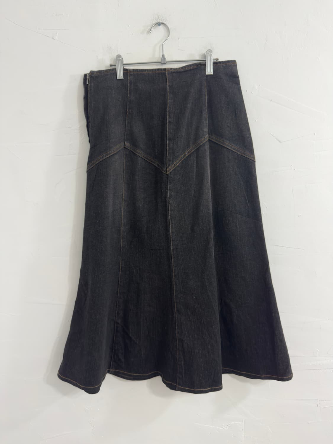 otto denim long skirt 상품이미지4