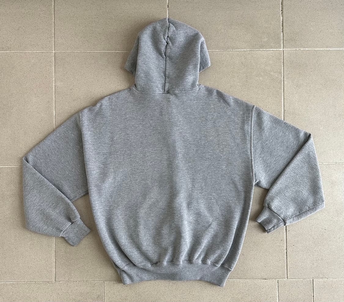 90s 빈티지 러셀 후드집업 그레이 L 상품이미지2