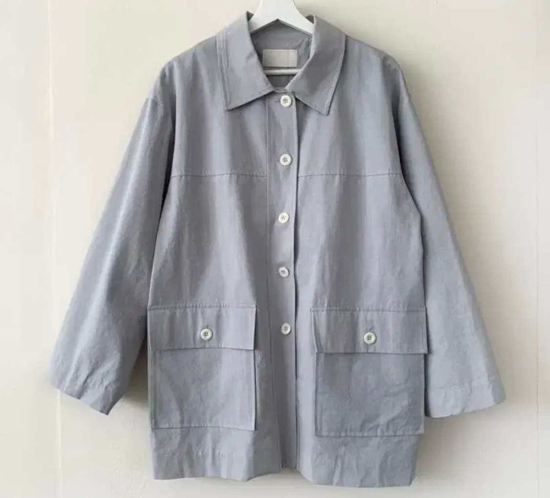 므앤 베네 하프자켓 베비블루 상품이미지2