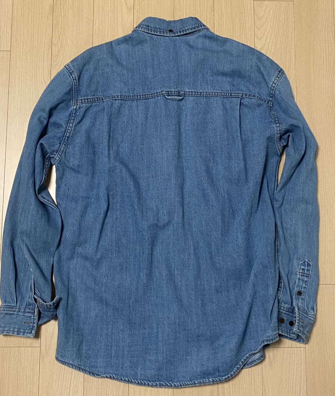 던스트 데님 셔츠 상품이미지2