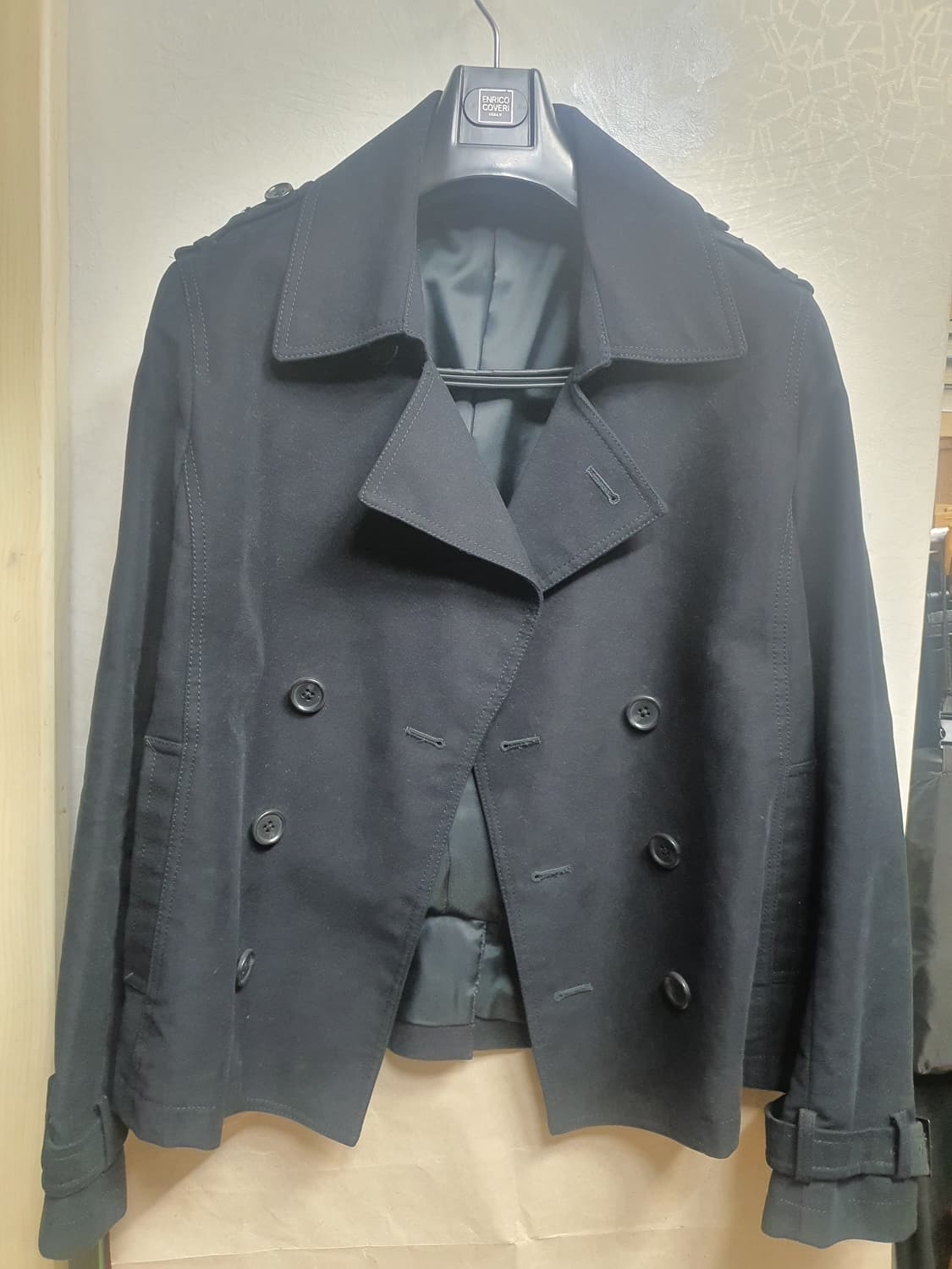 HARE 하레 벨벳 크롭 자켓  상품이미지5