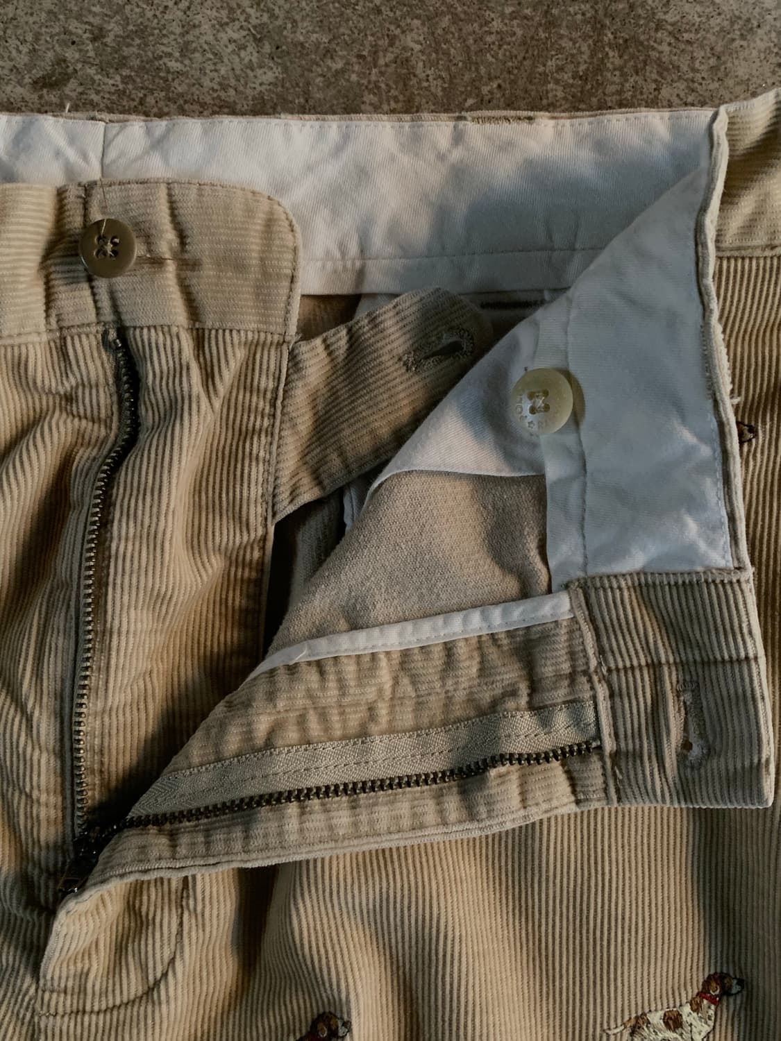 폴로 랄프로렌 자수 코듀로이 팬츠 상품이미지3