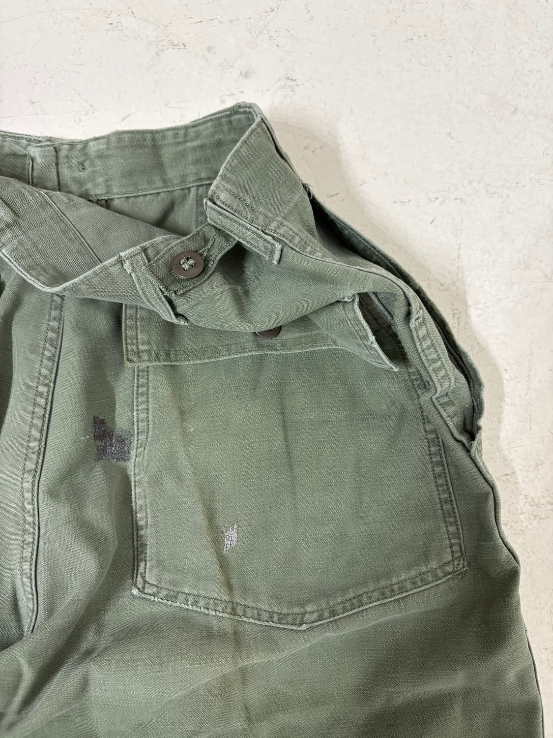 60’s U.S Army og-107 Fatigue Pant 1st. 상품이미지8