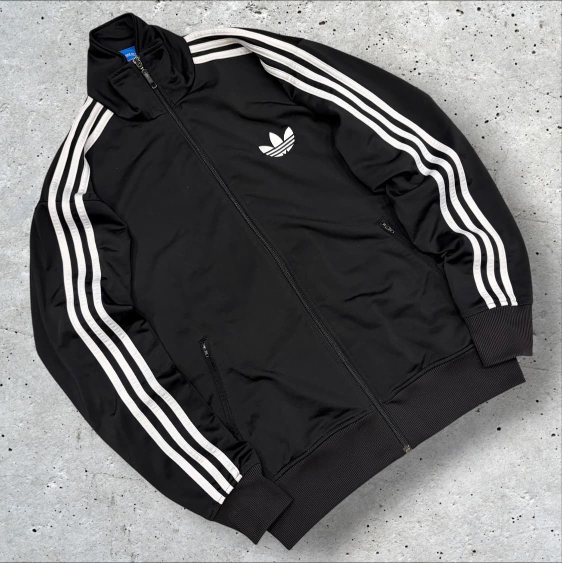 [105] 14s 아디다스 파이어버드 삼선 트랙탑 블랙 D358 상품이미지1