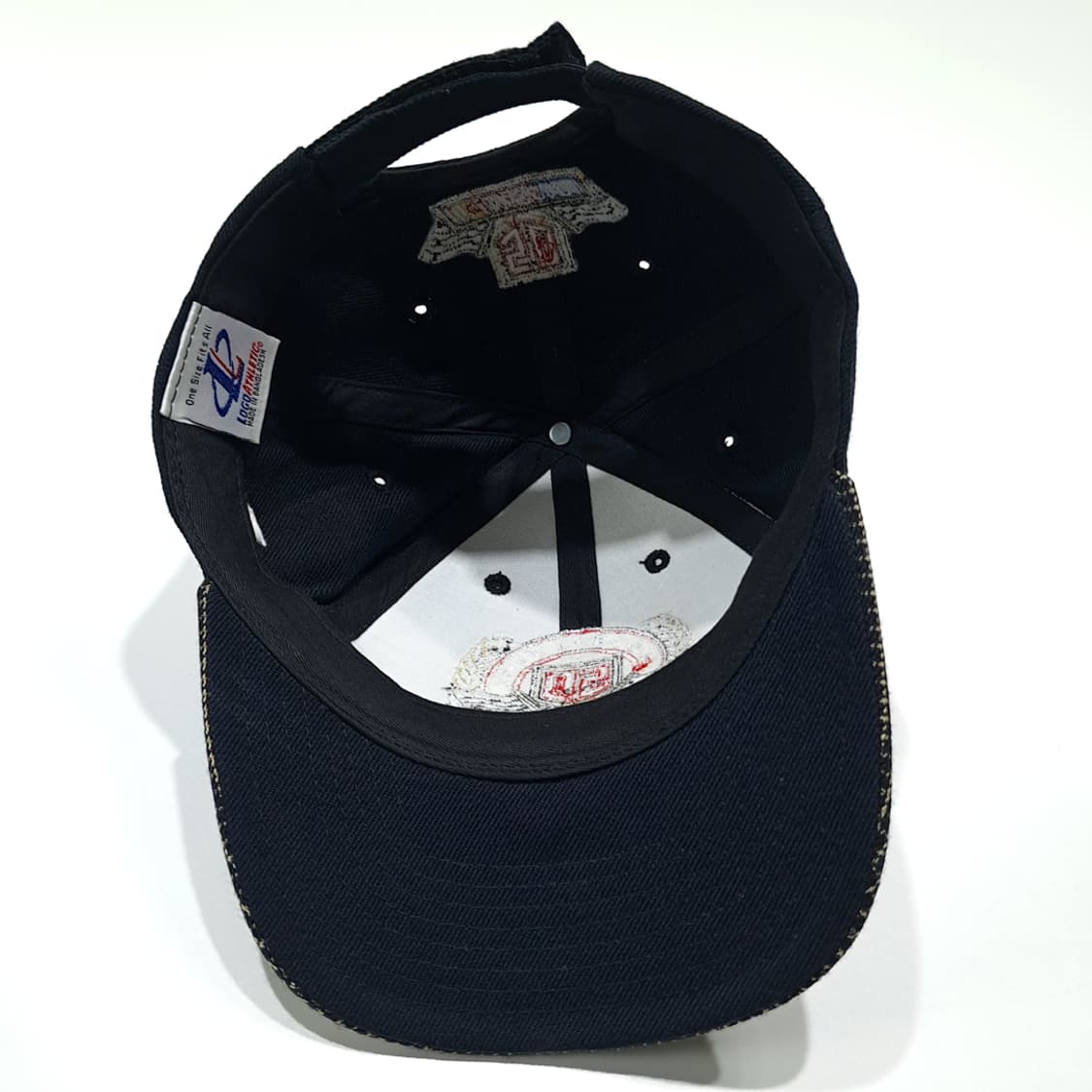 로고애슬레틱 1998 나스카 50주년 체크챙 네이비 볼캡 P2061 상품이미지7