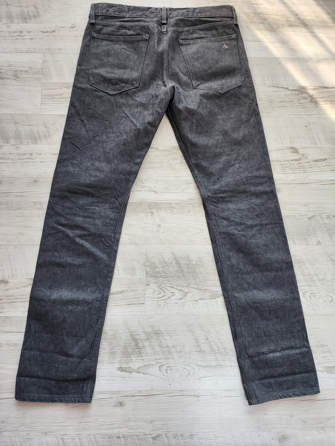 (새상품)rag&bone 랙앤본 셀비지 데님 33인치 그레이 일본 청바지 상품이미지2