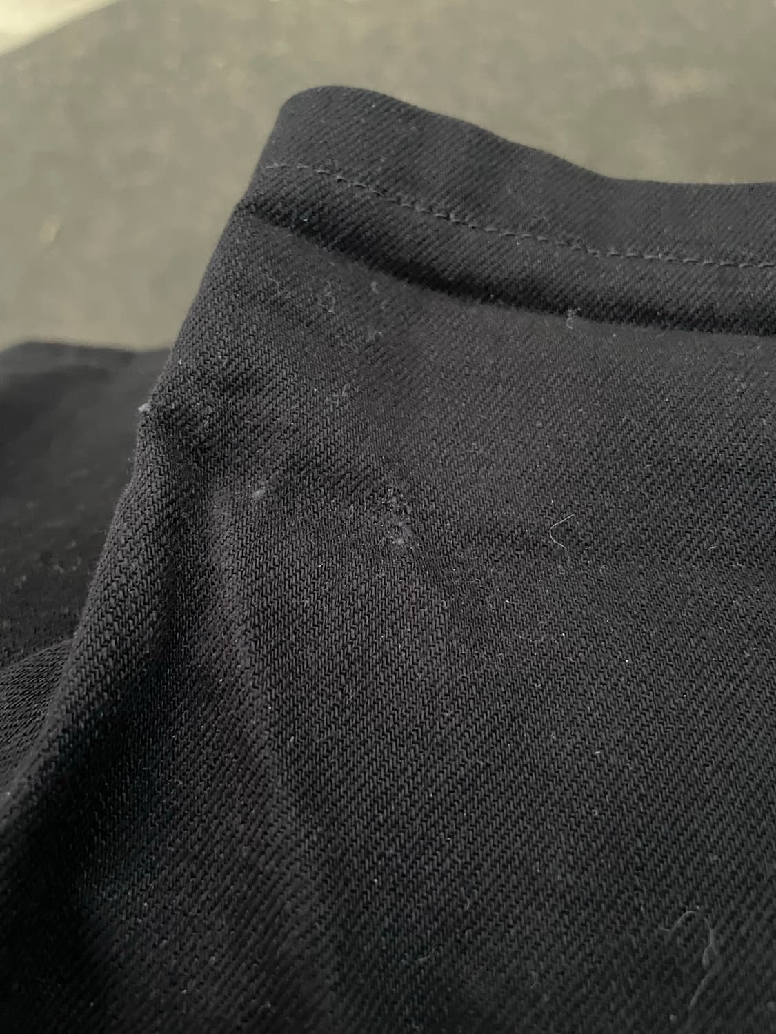 M)크롬하츠 백 플레어 대거 데님 자켓 상품이미지6