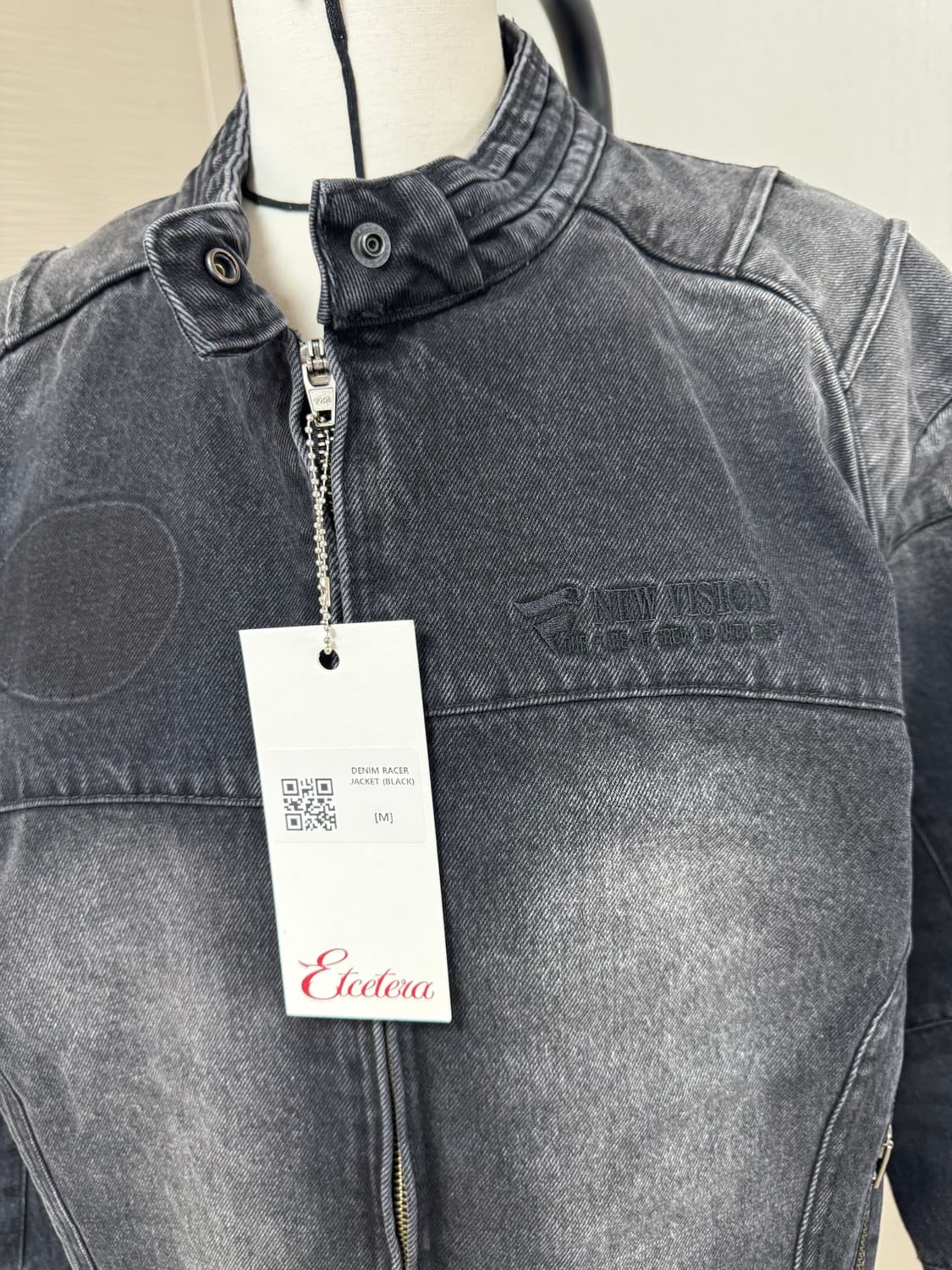 ETCE이티씨이데님 레이서 자켓M 상품이미지5