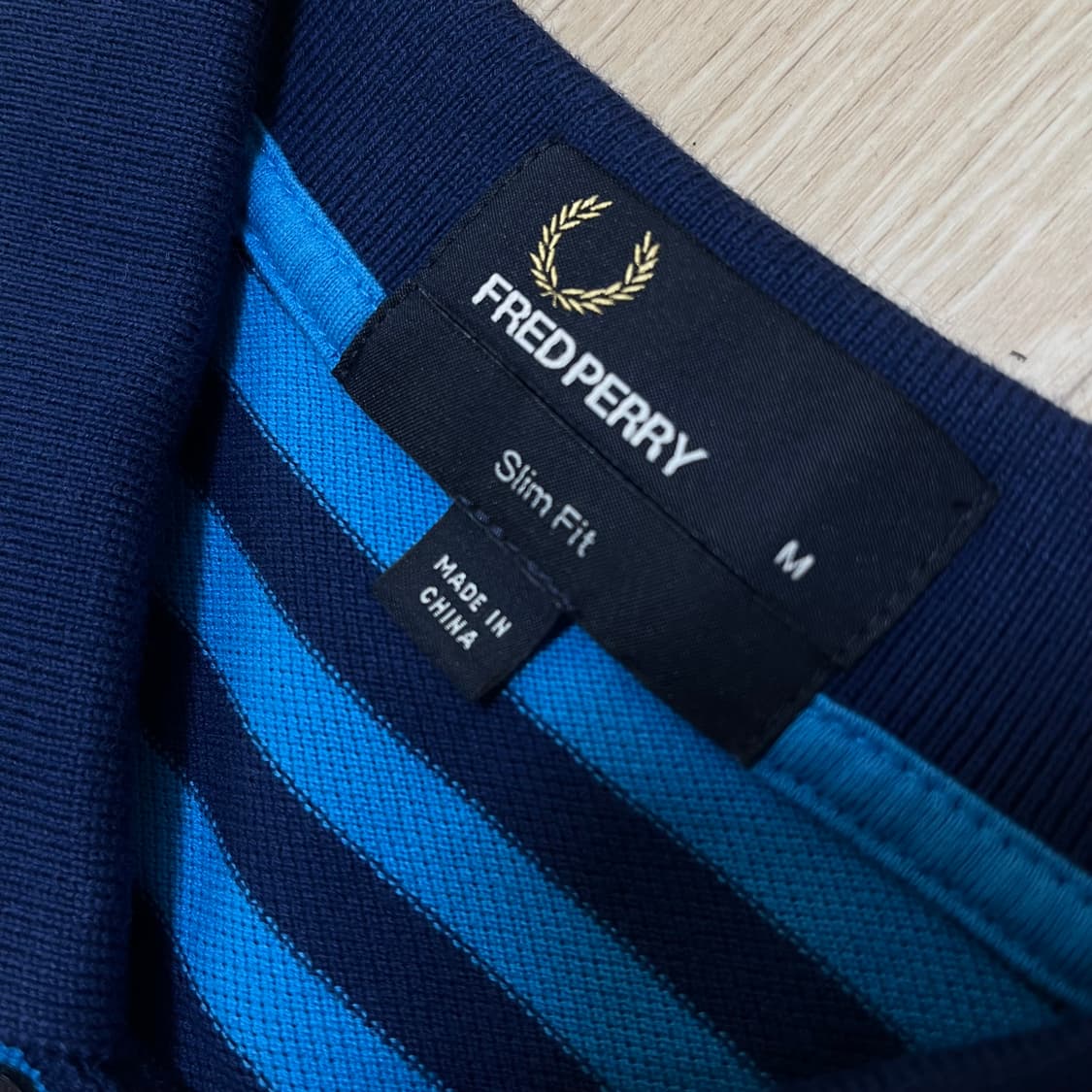 프레드페리 월계수 스트라이프 PK 반팔 카라티 M/95 상품이미지6