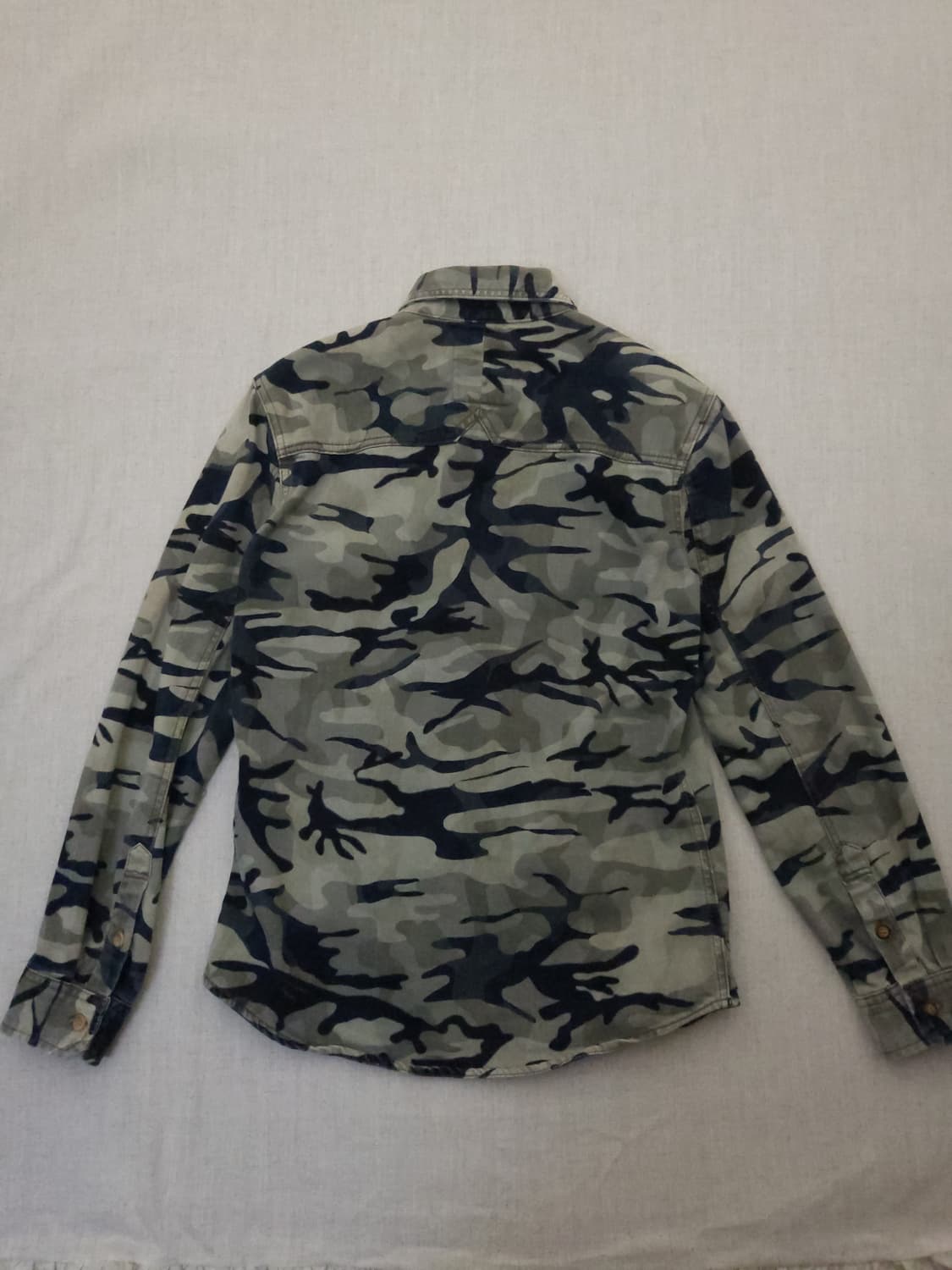 버커루 카모 밀리터리 셔츠 남방 m 상품이미지5