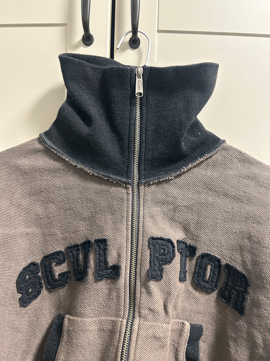 스컬프터 크롭 후드집업 여성 프리사이즈 free 상품이미지4