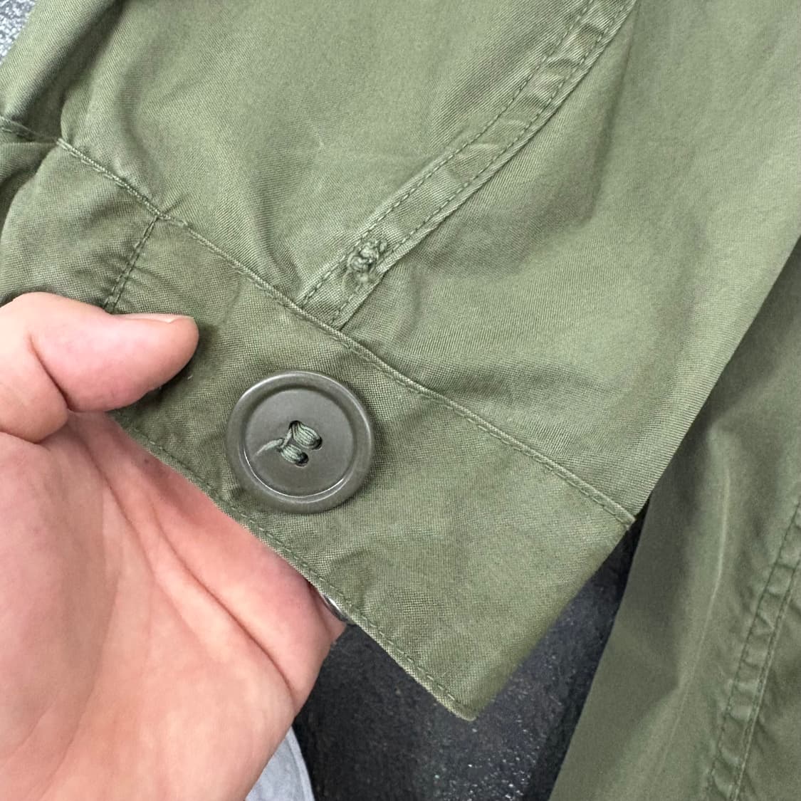 (100)M65피쉬테일개파카 오리지널 상품이미지7