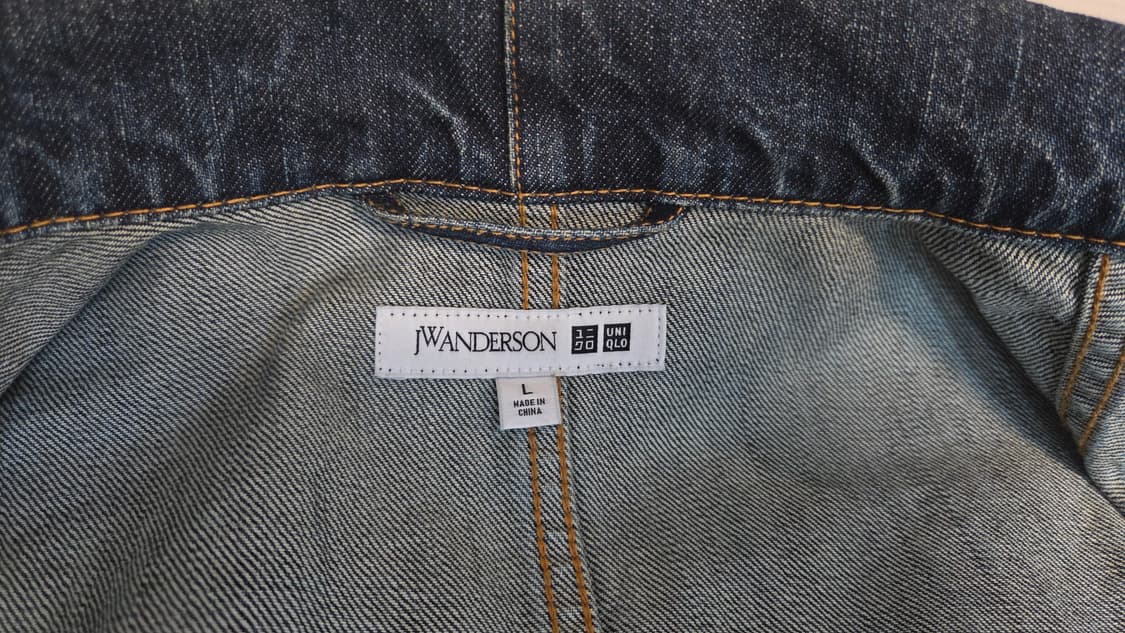유니클로 x JW 앤더슨 데님 자켓  상품이미지3