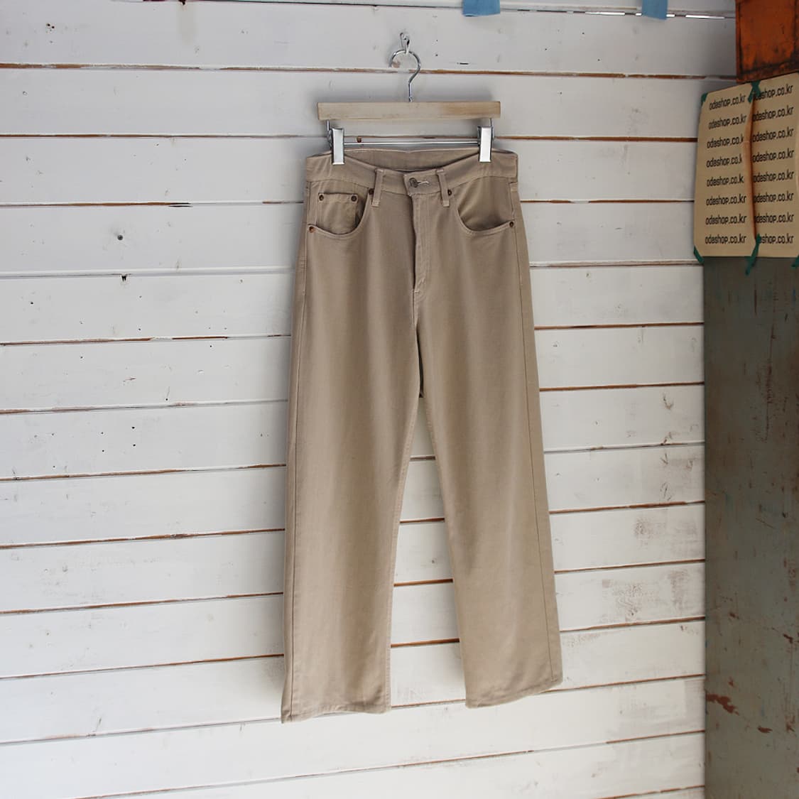 90's 리바이스 512 베이지 진 (남성용 30) 상품이미지2
