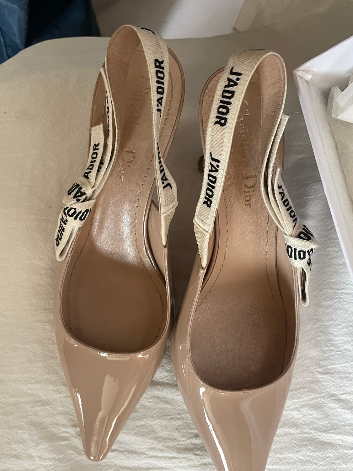 디올 자디올 슬링백 펌프스 37.5 사이즈 상품이미지4