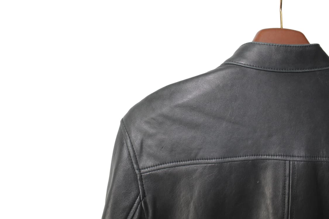 켈빈클라인 램스킨 싱글레더자켓 상품이미지5