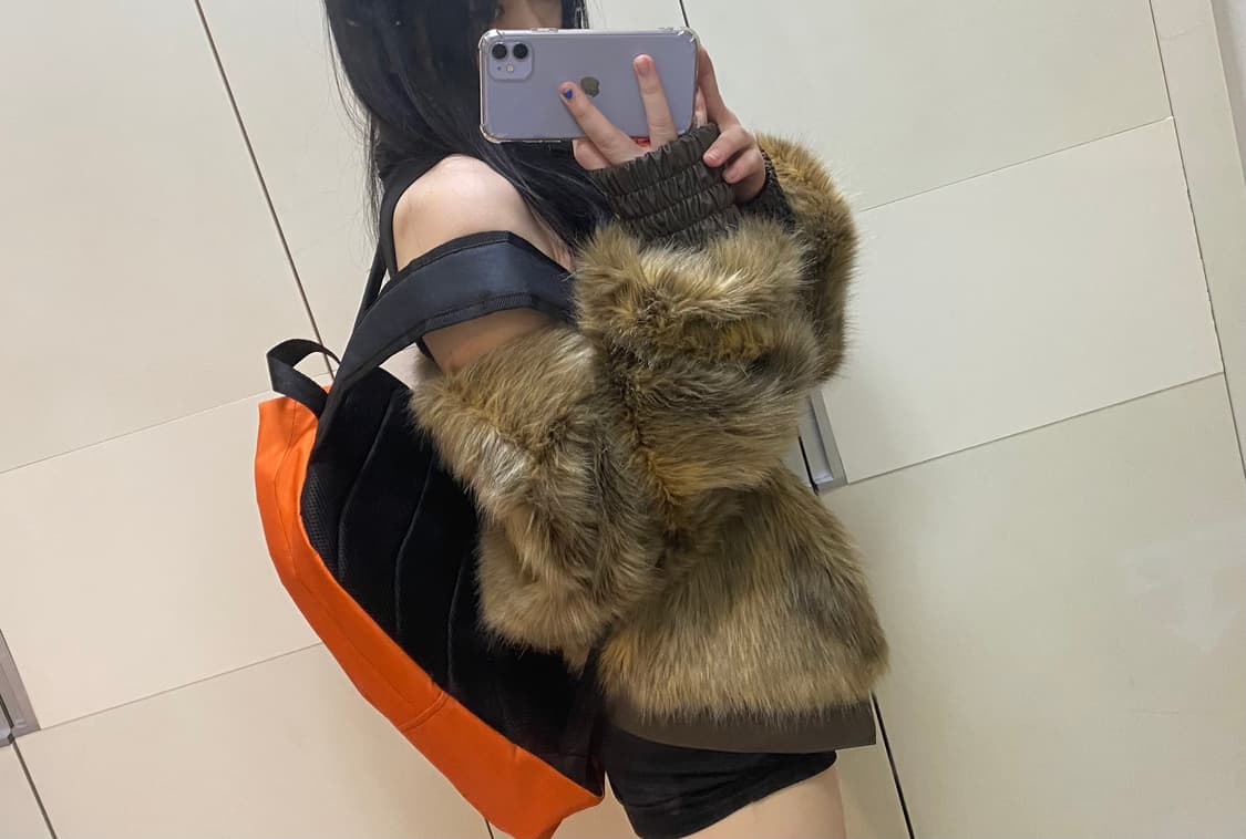 빈티지 퍼 자켓 상품이미지4