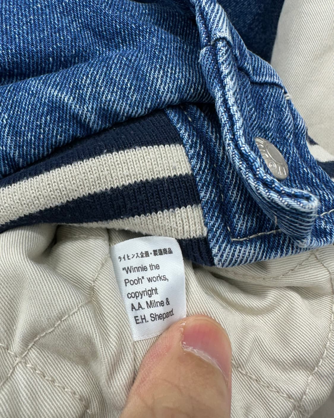 (S)90'S DISNEY 바시티 점퍼-M1173 상품이미지6