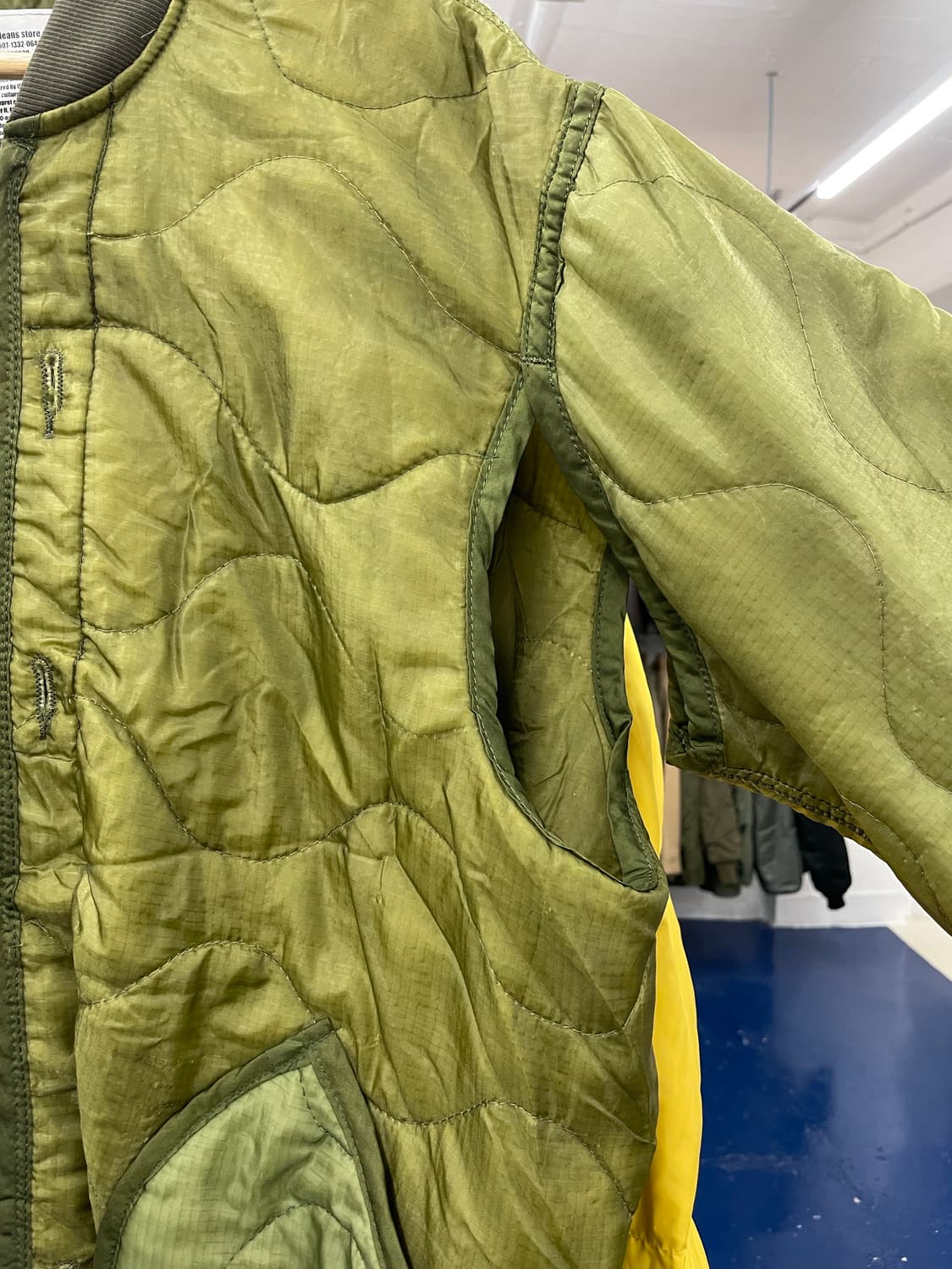 Orleans store 올리언스스토어 퀼팅 투웨이 자켓 상품이미지7